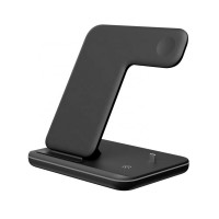 15W 3in1 Qi Fast Wireless Charger Quick Charge Dock Station For Iphone 8 XS 11 Pro Watch Smart phone