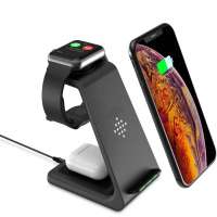 3 in 1 10W Fast Wireless Charger Dock Station Fast Charging Smart Watch For AirPods for iPhone Wireless Charger