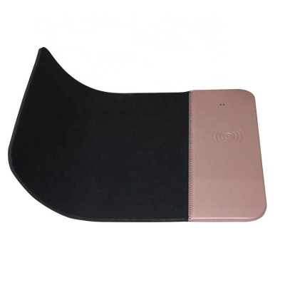 Mobile Phone Pad Mat PU Rubber Mousepad For iPhone PC Laptop Wireless Charger Charging Mouse